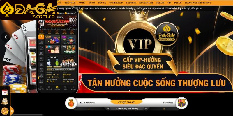 Tải app Daga tận hưởng cuộc sống