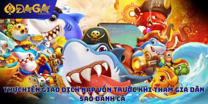 Cần thanh toán nạp vốn trước khi bắt đầu tham gia