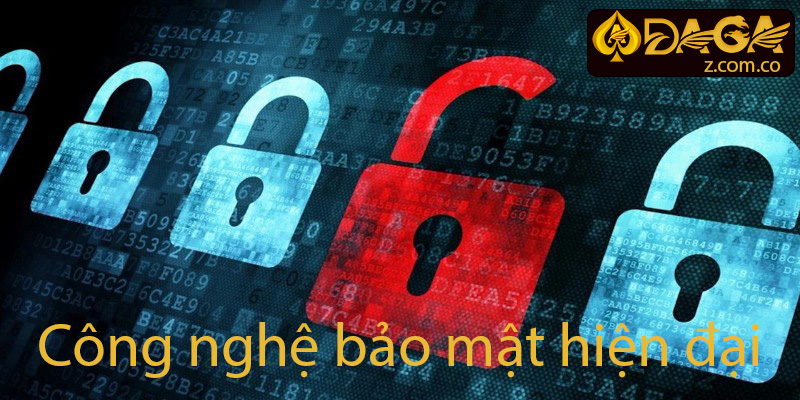 Công nghệ bảo mật tối ưu tại Daga