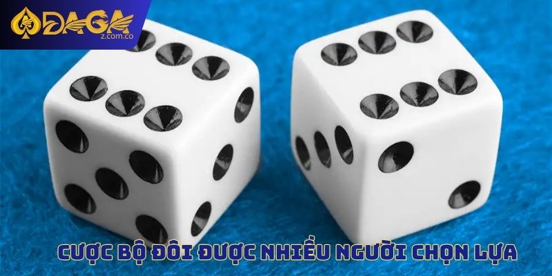 Cược bộ đôi được nhiều người chọn lựa