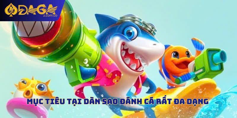 Hệ thống cung cấp lượng mục tiêu săn bắt đa dạng