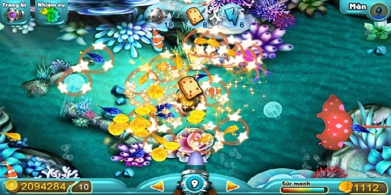Tham khảo bảng tỷ lệ trả thưởng trong game Nhị gia bắn cá